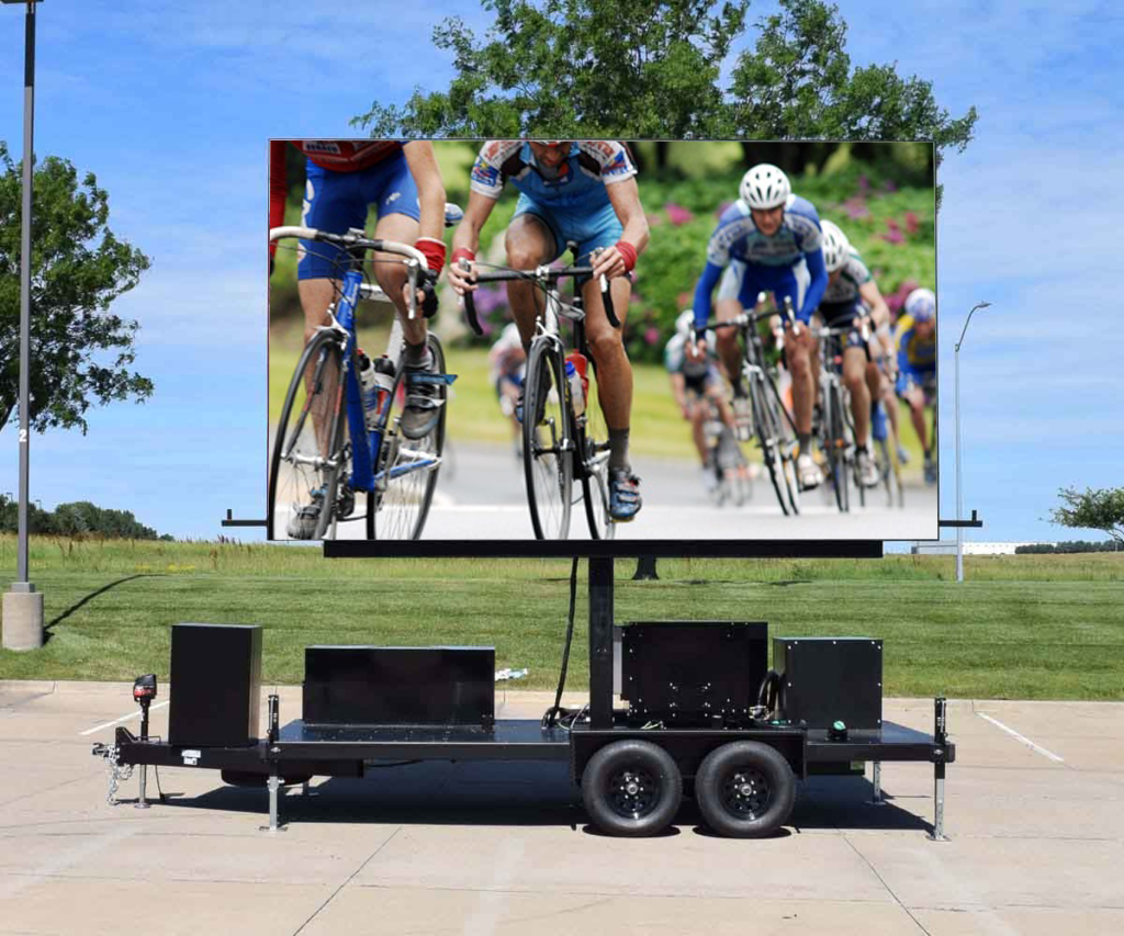 Jumbotron LED mobile trailers