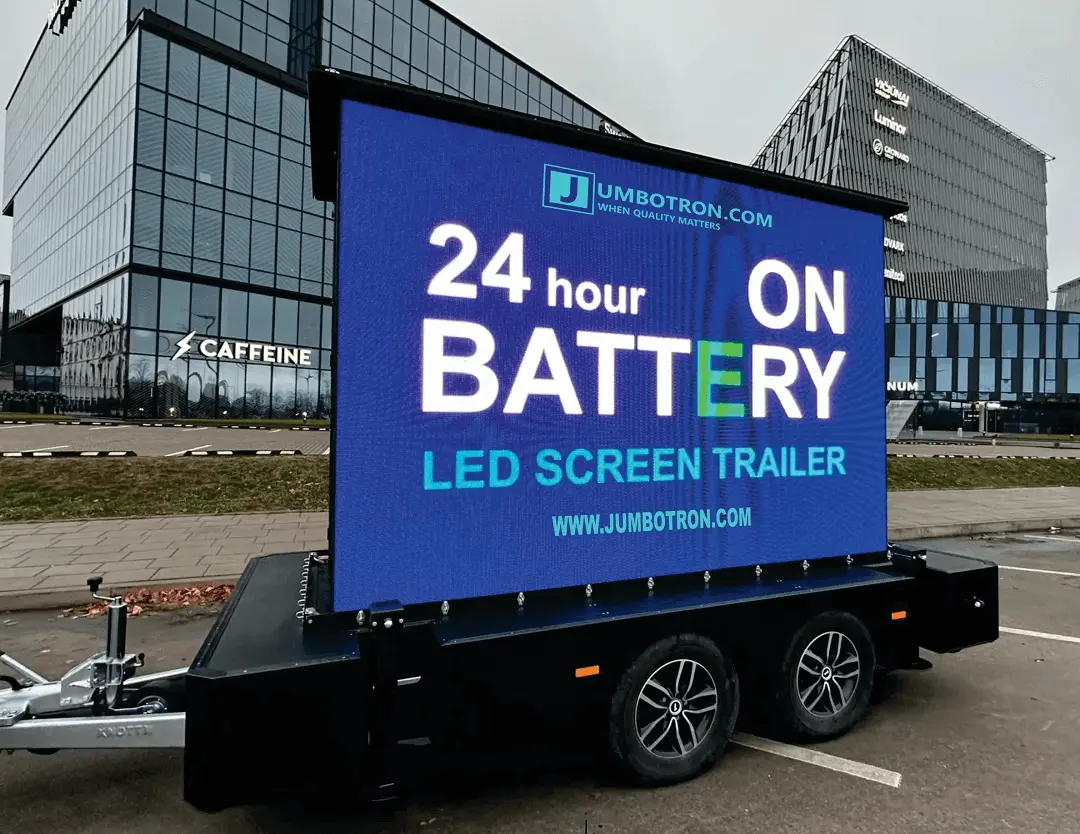 Battery-Powered LED Mobile Trailers