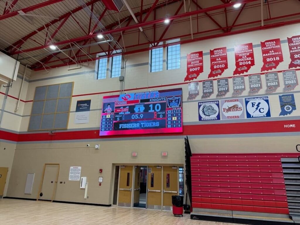 Jumbotron Basketball Digital Scoreboard