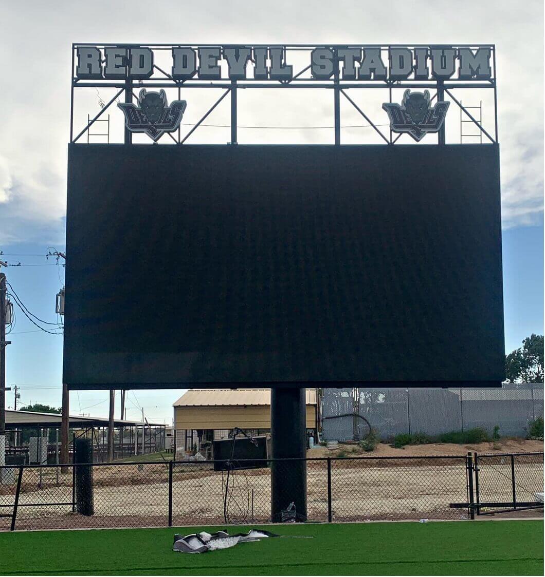 digital scoreboard in US