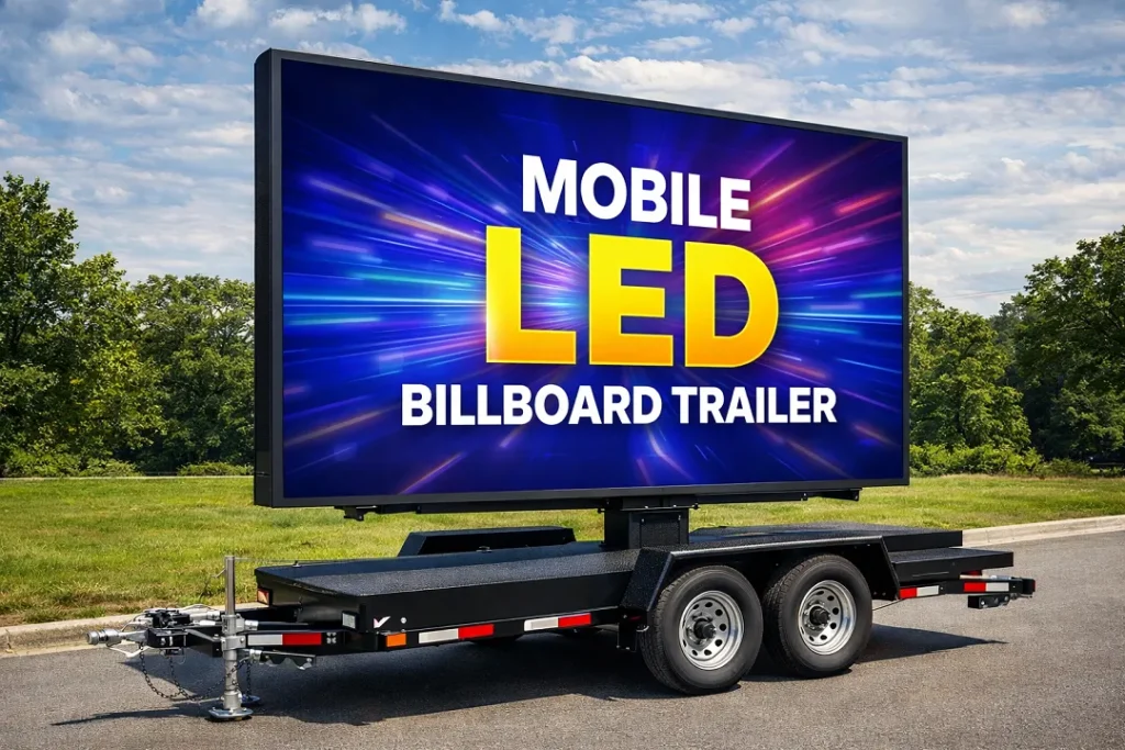 Mobile LED Billboard Trailer