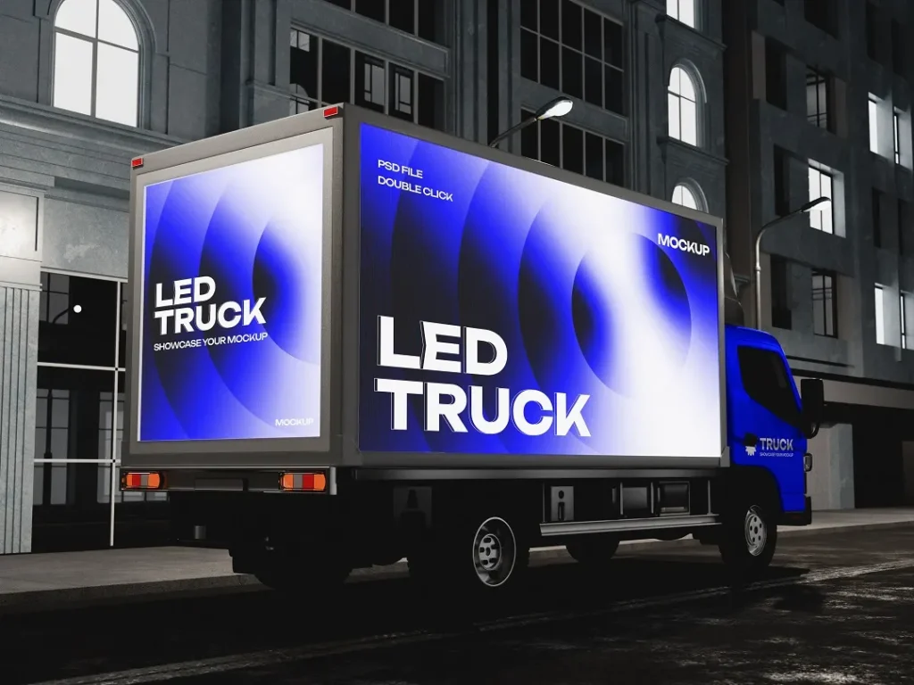 Mobile LED Screen Truck