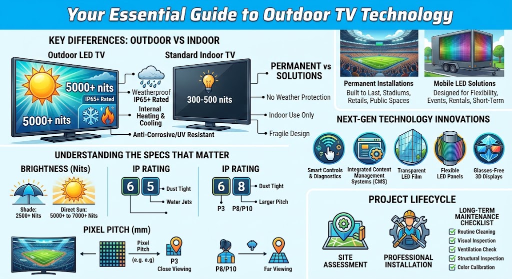 Your Guide to Outdoor TV Technology