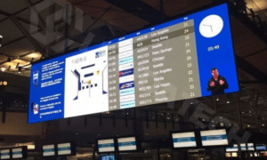 LED screens for airports terminal display